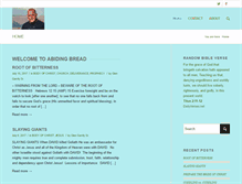 Tablet Screenshot of abidingbread.com